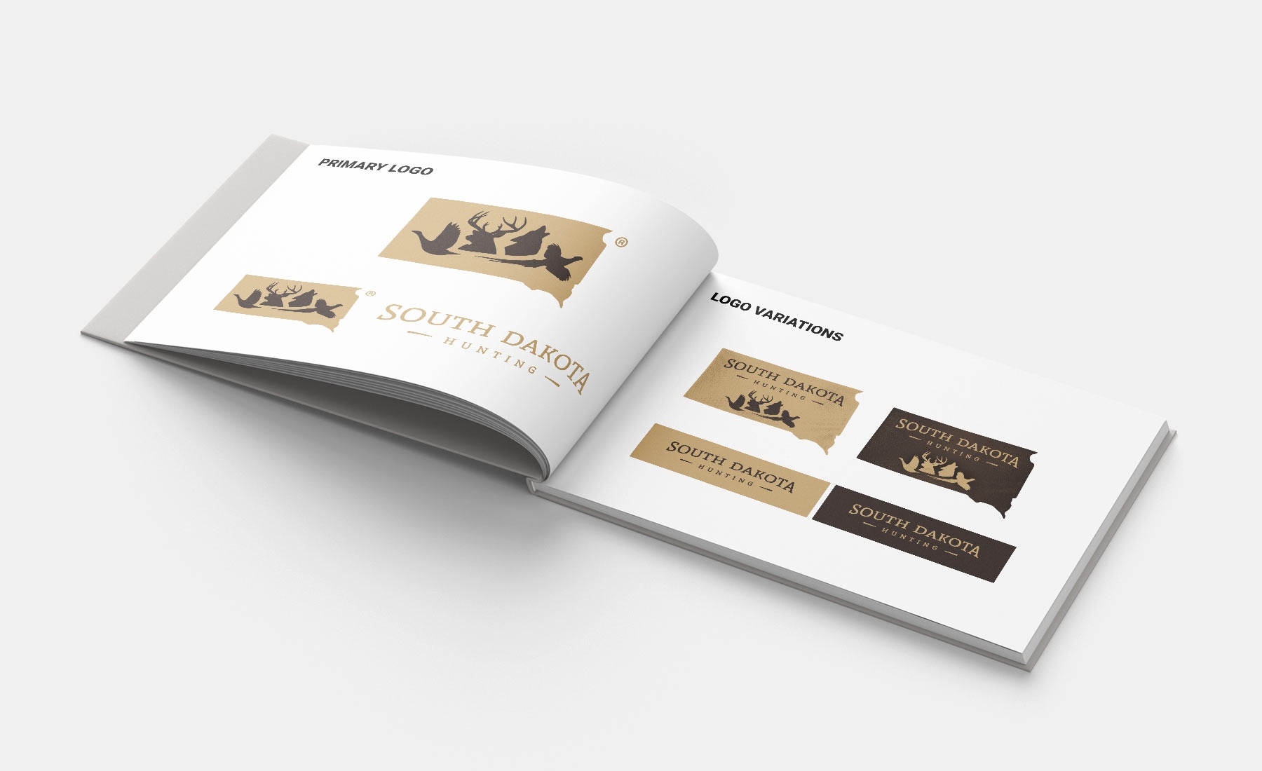 South Dakota Hunting brand guideline system