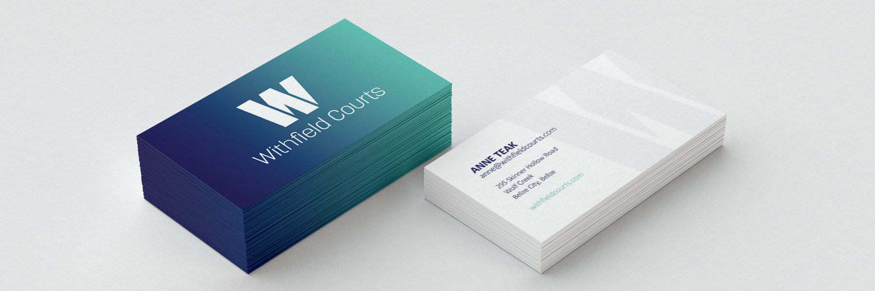 Withfield Courts Business Cards